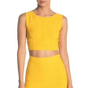 BCBG bandage crop top